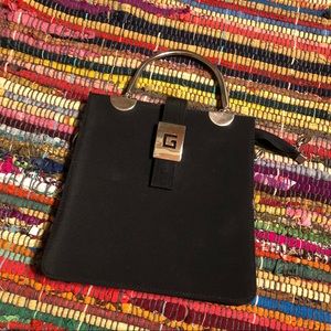 G By Guess Mini Bag Metal Handles Vintage/Retro